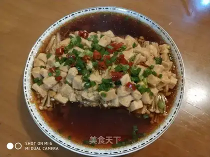A non-oiled gin and mushroom chicken chest