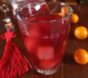 Iced pear