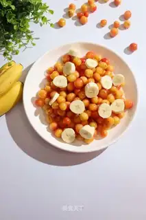 Banana cream cherry salad