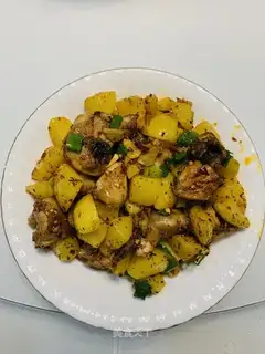 Hot potato chicken