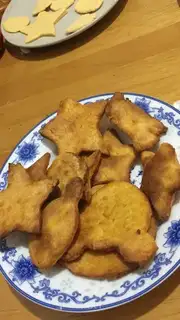 Air-fried pumpkin pie