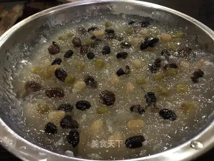 Bean rice cake