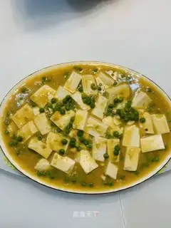 Salted egg tofu