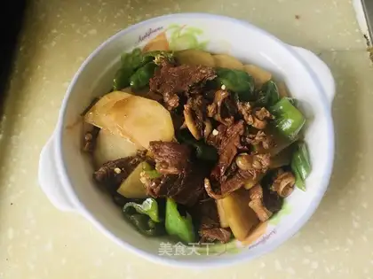 Potato beef