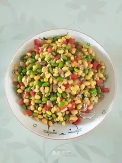 The meat and the sprouts