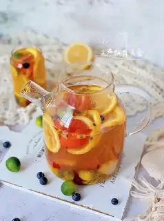 Summer fruit tea