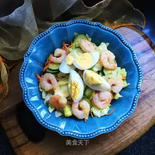 Shrimp egg salad