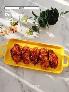 Honey fried chicken