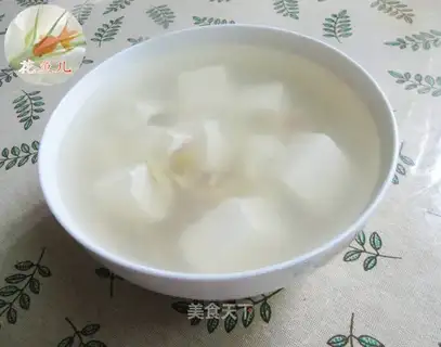Sheeptail tofu soup