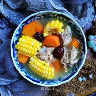 Corn steak soup