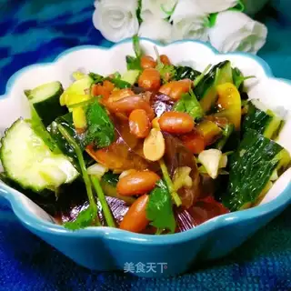 cucumber with eggs