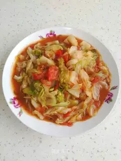 Tomato and cabbage
