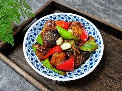 Red-burned fish