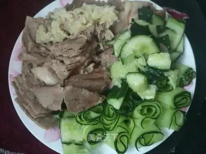 Garlic white meat