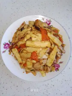 White fried meat