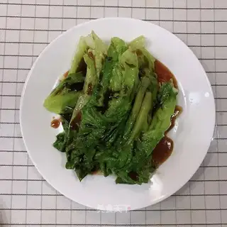 Boiled lettuce