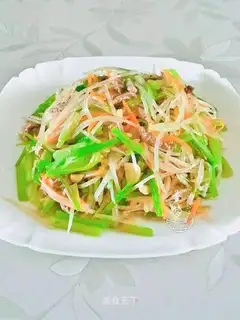 Cracker carrots with potatoes