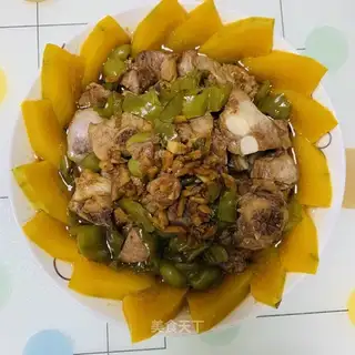 Pumpkin's evaporated ribs
