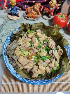 Folded chicken