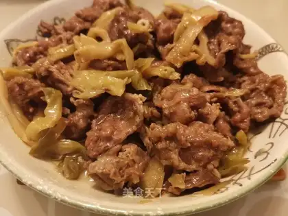 Steam beef