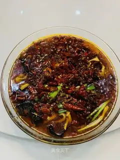 Boiled leaves