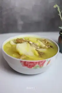 Curry curry chop fan soup