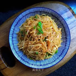 Godmother was jealous of potato silk