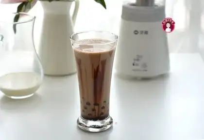Black sugar walled pearl tea