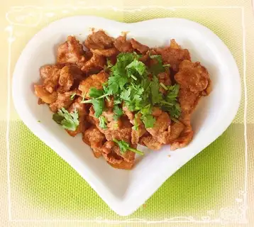 ♪ Quite a little fried meat ♪