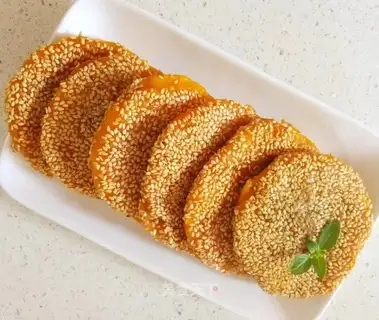 Pumpkin bean cake