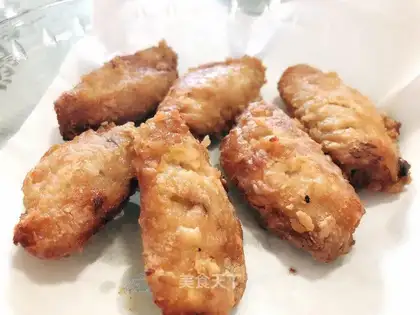 Air-cooked chicken wings