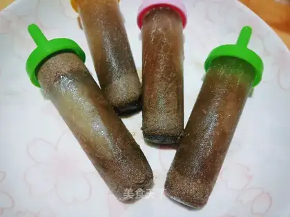 Plum popsicle