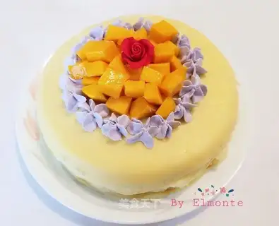 Mango lasagna cake