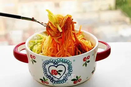 Mix noodles
