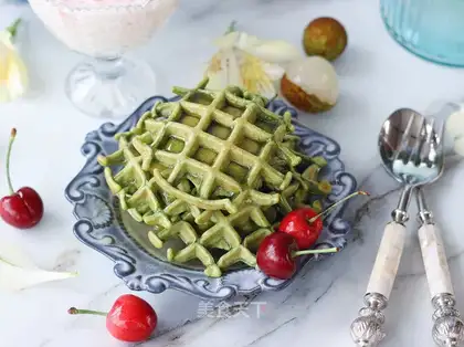 Tea waffles