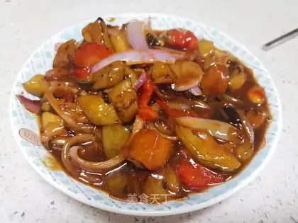 Homemade eggplant