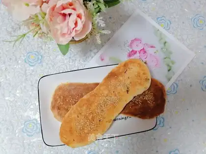 Sesame pancakes