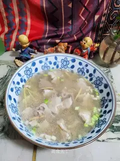 Pork liver and intestines