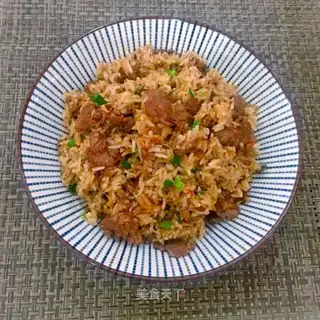 Pickle beef fried rice