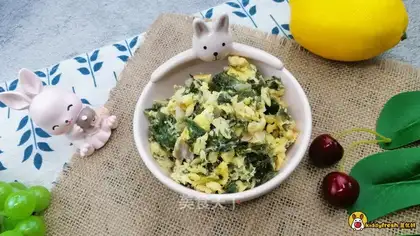 Cod pickles, fried eggs