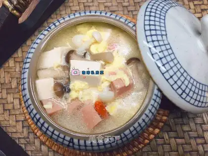 Tofu soup