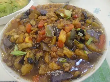Minced pork and eggplant