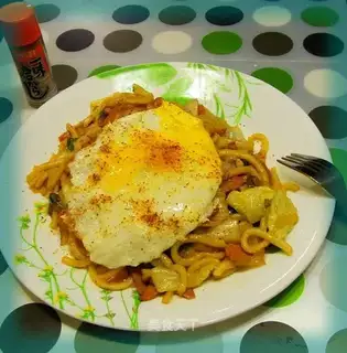 Japanese fried udon