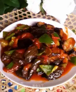 Eggplant in tomato sauce