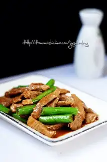 Hangzhou pepper beef tenderloin