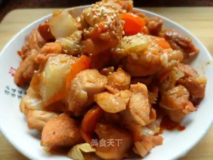 Chunchuan stir-fried chicken steak