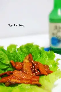 Korean-style roast pork belly