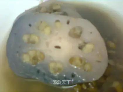 Fermented lotus root with mung bean