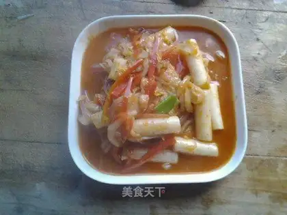 fried rice cake