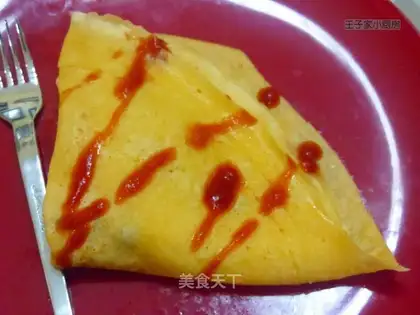 Honey bean crepes